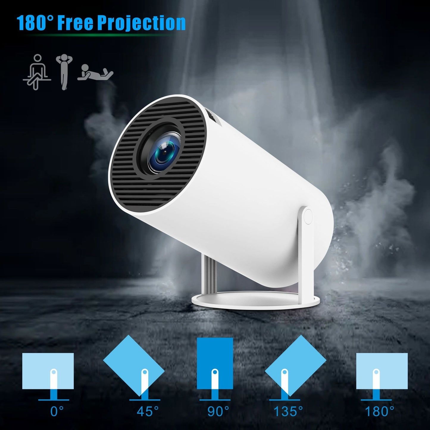 HY300 Pro Projector Home